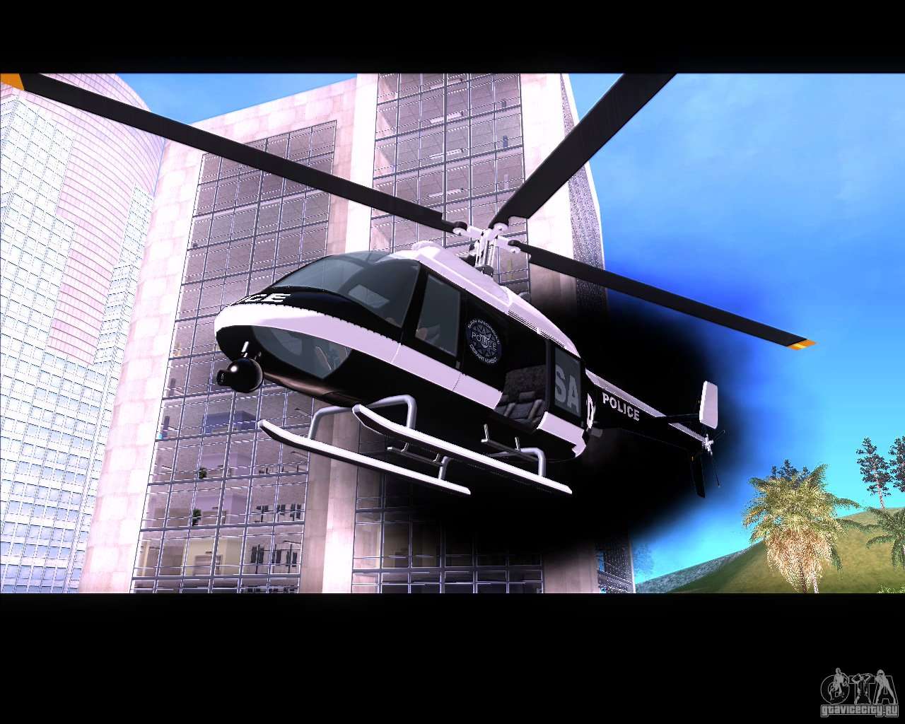 GTA IV Police Helicopter para GTA San Andreas