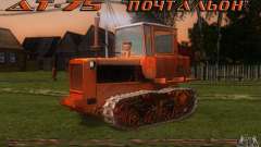 Tractor DT-75 carteiro para GTA San Andreas