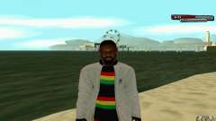 Jamaicano pele HD para GTA San Andreas