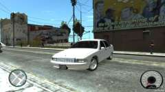 Chevrolet Caprice белый para GTA 4