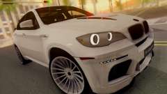 BMW X6 Hamann branco para GTA San Andreas