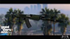AK-47 com um silenciador de GTA 5 (Final) para GTA San Andreas