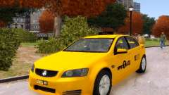 Holden NYC Taxi V.3.0 para GTA 4