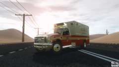 Ford F350 FDLC Ambulance v3.0 ELS para GTA 4