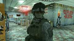 Soldado de infantaria pele CoD MW 2 para GTA San Andreas