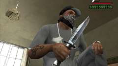 A faca de n º 4 do perseguidor para GTA San Andreas