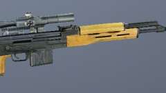 Rifle de sniper Dragunov (SVD) para GTA San Andreas