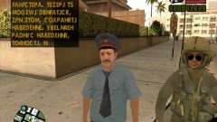 Pele polícia russa para GTA San Andreas