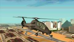 Sikorsky RAH-66 Comanche default grey para GTA San Andreas
