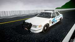 Ford Crown Victoria v2 NYPD [ELS] para GTA 4
