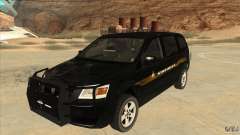 Dodge Caravan Sheriff 2008 para GTA San Andreas