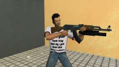 AK-47 com um М203 de lançador de Granada para GTA Vice City
