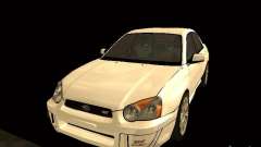 Subaru Impreza WRX STi белый para GTA San Andreas