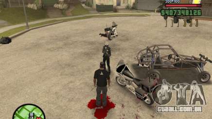 Sangue na tela v2 para GTA San Andreas