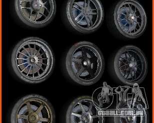 NFS SHIFT WHEELS MOD para GTA San Andreas