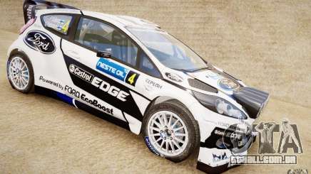 Ford Fiesta RS WRC белый para GTA 4