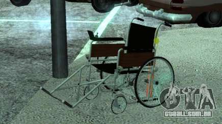 Cadeira de rodas manual para GTA San Andreas