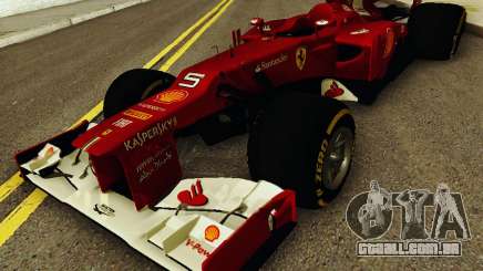 Ferrari F2012 para GTA San Andreas