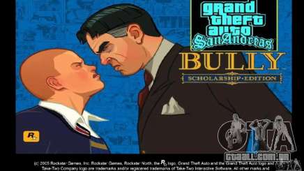 Bota clipart Bully Scholarship Edition para GTA San Andreas