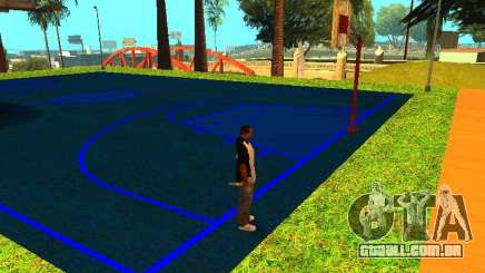 Quadra de basquete para GTA San Andreas