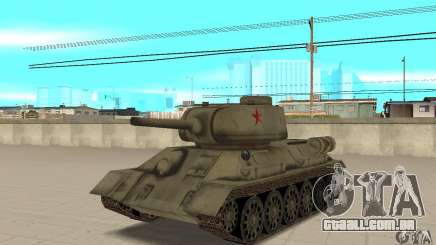Tanque T-34-85 para GTA San Andreas