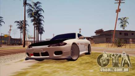 Nissan Silvia S15 белый para GTA San Andreas