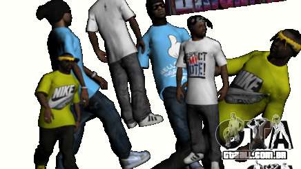 New Ballas Pack para GTA San Andreas