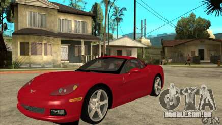 Chevrolet Corvette C6 Z51 - Stock para GTA San Andreas