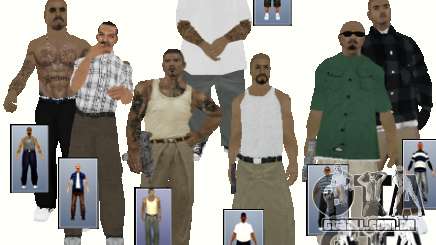 V 0.2 peles PCH civil para GTA San Andreas