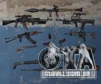 Armas de Pak de s. l. a. t. k. e. R para GTA San Andreas