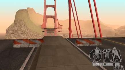 Ponte destruída em San Fierro para GTA San Andreas