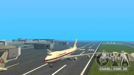 Boeing 747-100 Japan Airlines para GTA San Andreas