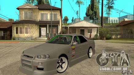 Nissan Skyline Er34 Street Drift para GTA San Andreas