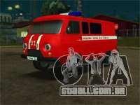 Brigada de incêndio UAZ para GTA San Andreas