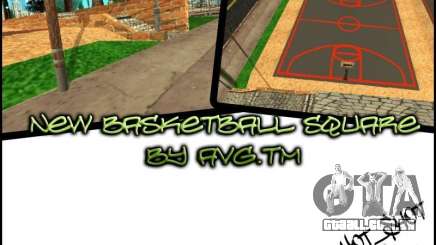 A nova quadra de basquete para GTA San Andreas