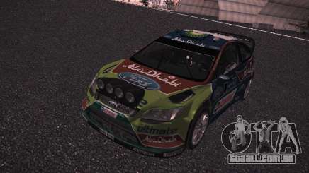 Ford Focus RS WRC 2010 para GTA San Andreas