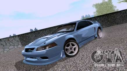 Ford Mustang SVT Cobra 2003 White wheels para GTA San Andreas