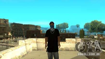 Varrios Los Aztecas Gang Skins para GTA San Andreas