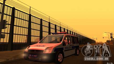 Ford Transit Connect Turkish Police para GTA San Andreas
