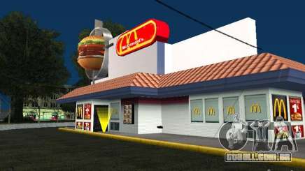 Mc Donalds para GTA San Andreas