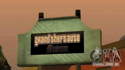 GTA Museum para GTA San Andreas