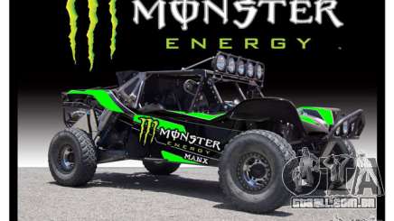 Tela de boot Monster Energy para GTA San Andreas