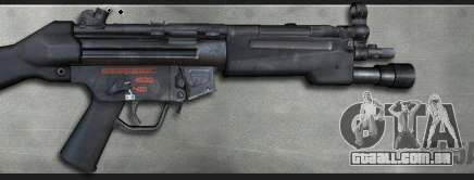 MP5A4 Surefire para GTA San Andreas