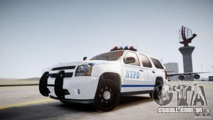 Chevrolet Tahoe 2012 NYPD para GTA 4