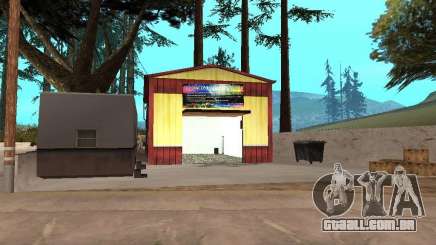 Garagem de pintura nova em Dillimore para GTA San Andreas