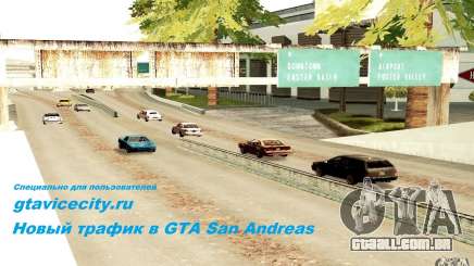 Um novo algoritmo para tráfego automóvel para GTA San Andreas