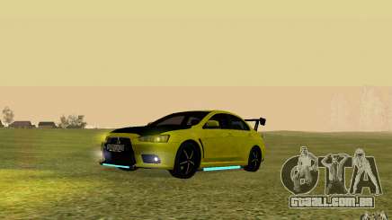 Mitsubishi Lancer Evolution Drift para GTA San Andreas