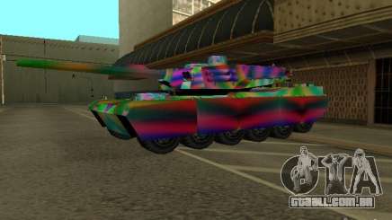 Um tanque de cor alegre para GTA San Andreas