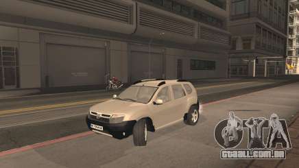 O Dacia Duster branco para GTA San Andreas