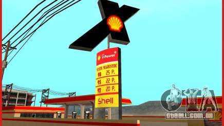 Novo posto de gasolina Shell para GTA San Andreas